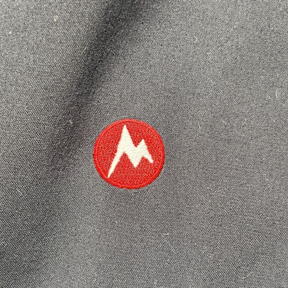 Marmot Windstopper Jacket Womens Full Zip Size Medium Black Soft Shell Coat - Picture 9 of 14